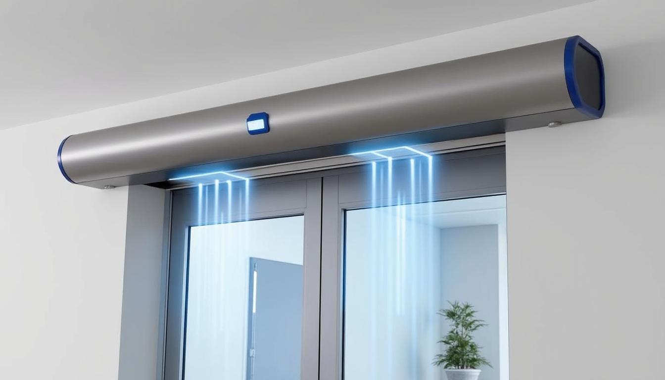 découvrez les spécificités techniques d'un rideau d'air chaud encastrable et silencieux. optimisez votre confort tout en préservant l'esthétique de votre espace grâce à cet appareil performant qui allie efficacité et discrétion.