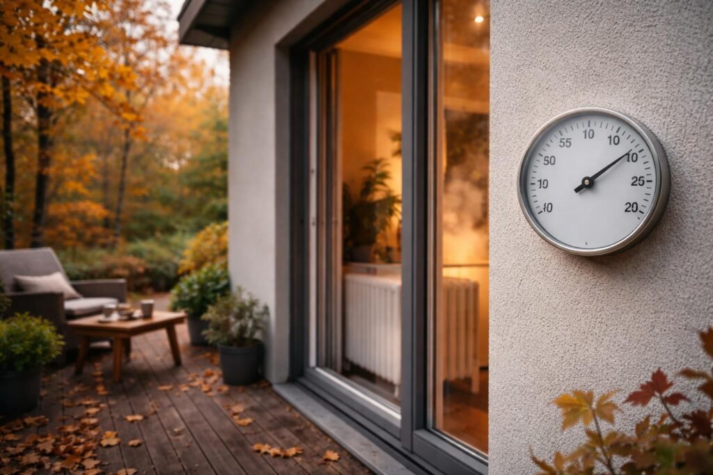 apprenez à quel moment précis, selon la température extérieure, il est optimal d'allumer votre chauffage pour réaliser des économies d'énergie et réduire votre facture.