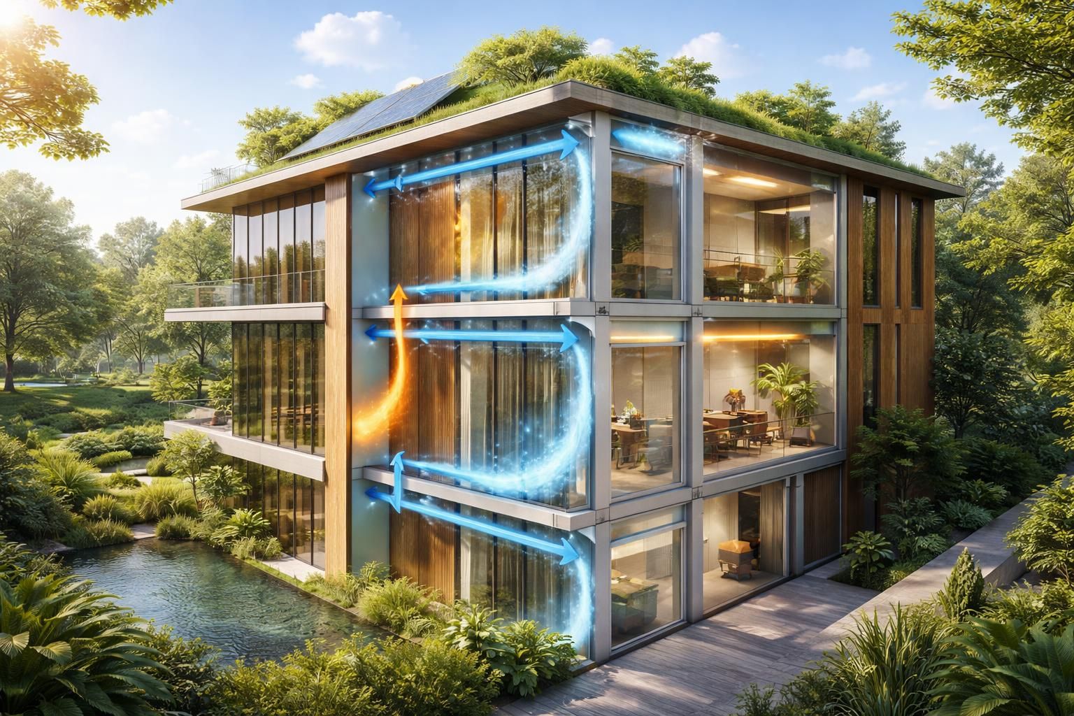découvrez comment le système adiabatique améliore l'efficacité énergétique des bâtiments en réduisant la consommation d'énergie et en optimisant le confort thermique.