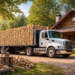 découvrez les nombreux avantages de commander du bois de chauffage par camion complet : économies, praticité et approvisionnement assuré pour votre hiver.